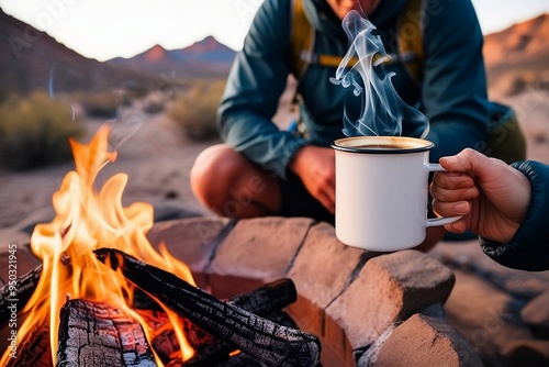 Embers and Aroma A Campfire Coffee Experience photo