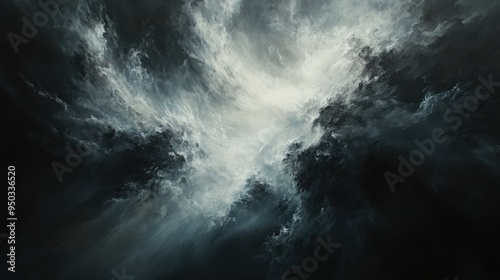 Fragments of Light: Ethereal light shards dispersed across a dark canvas, capturing a celestial and enigmatic essence.