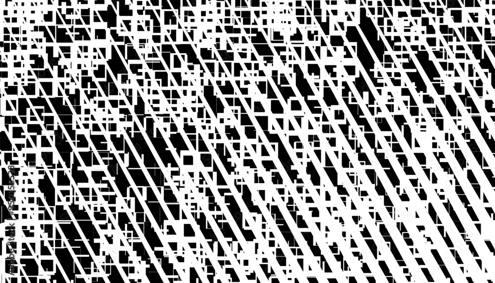 Black and white grunge and abstract pattern. Rough effect of geometric pattern. Vector Format Illustration Black and white grunge and abstract pattern. Rough effect of geometric pattern. Vector Format Illustration