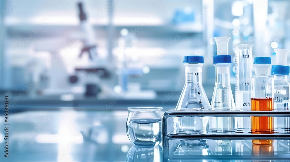 Personalized medicine research in a futuristic lab, Personalized Medicine, advanced biotech Personalized medicine research in a futuristic lab, Personalized Medicine, advanced biotech