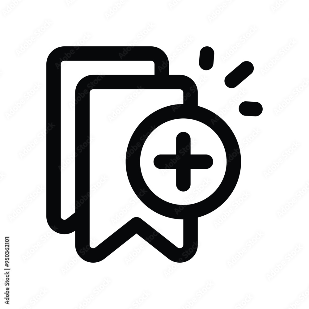 bookmark icon. vector line icon for your website, mobile, presentation, and logo design. bookmark icon. vector line icon for your website, mobile, presentation, and logo design.