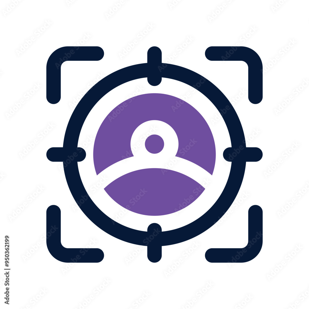 target audience icon. vector dual tone icon for your website, mobile, presentation, and logo design. target audience icon. vector dual tone icon for your website, mobile, presentation, and logo design.