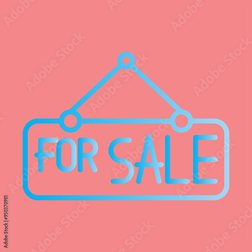 For Sale Sign icon Design