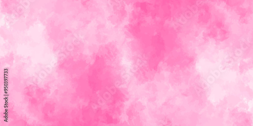 Abstract pink Wall Texture with Watercolor Brush Strokes. Soft pink pastel watercolor background. party invitation, packaging, surface design. Grunge and textured banner with free copy space.