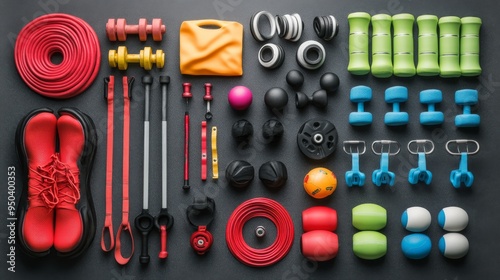Fitness Equipment Layout