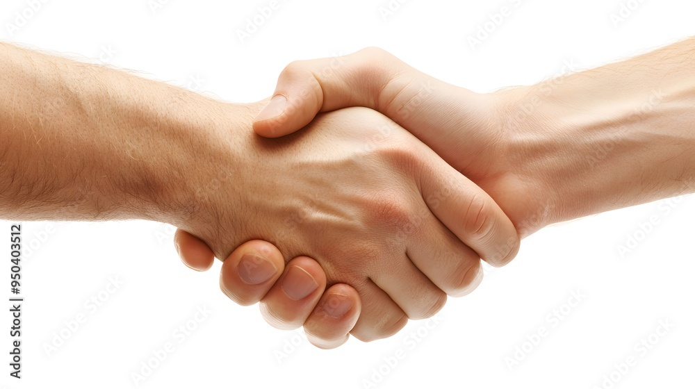 Handshake Symbol: Two hands shaking against a neutral background.
Handshake Symbol: Two hands shaking against a neutral background.
