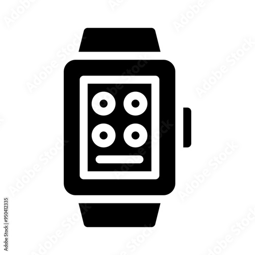 wearable glyph icon