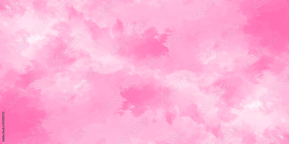 Abstract pink Wall Texture with Watercolor Brush Strokes. Soft pink pastel watercolor background. party invitation, packaging, surface design. Grunge and textured banner with free copy space.