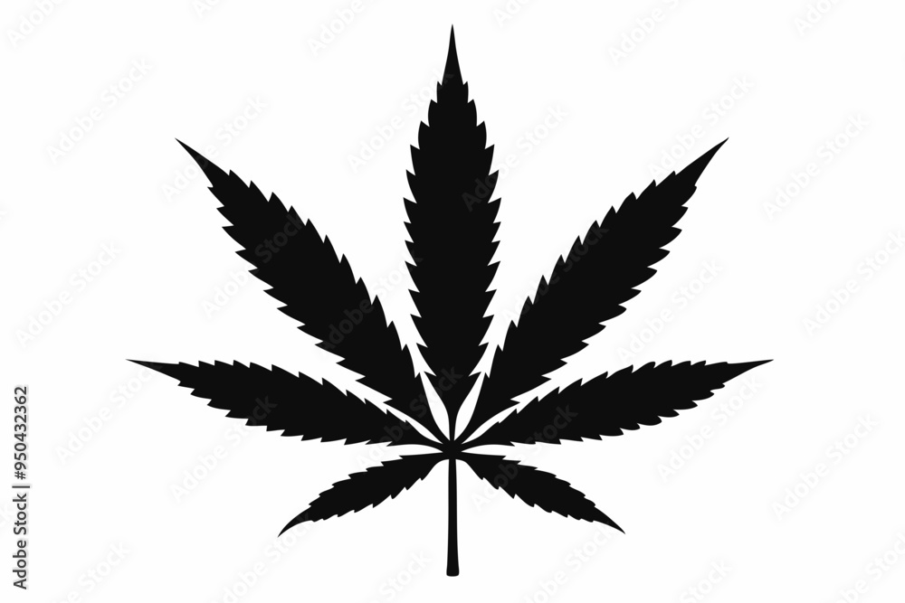 Marijuana cannabis hemp leaf icon, Marijuana leaf vector silhouette
Marijuana cannabis hemp leaf icon, Marijuana leaf vector silhouette