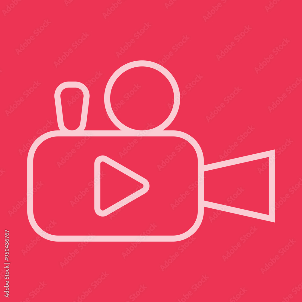 Movie Camera Icon Design Movie Camera Icon Design