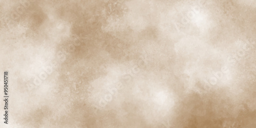 Old brown paper parchment banner with distressed vintage grunge texture, Abstract Background Texture Pattern with brown color, Heavily Mixed Wall Art paper texture, rustic dark wood with stains.
