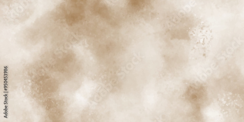 Old brown paper parchment banner with distressed vintage grunge texture, Abstract Background Texture Pattern with brown color, Heavily Mixed Wall Art paper texture, rustic dark wood with stains.