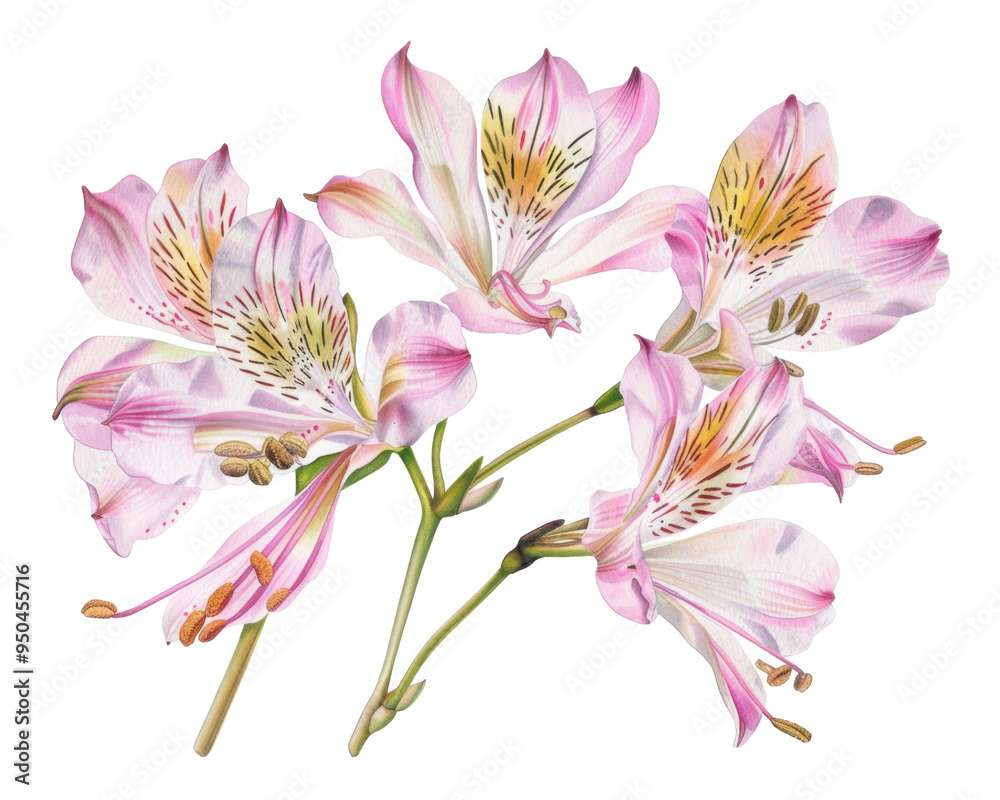 A vibrant illustration of pink and white flowers, showcasing their delicate petals and details. A vibrant illustration of pink and white flowers, showcasing their delicate petals and details.