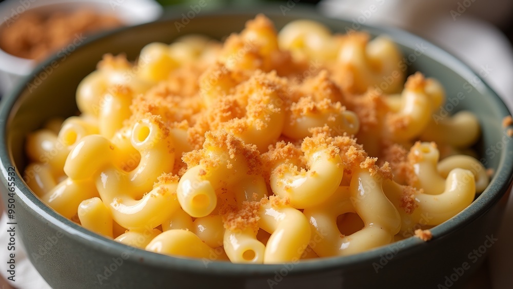 Crispy BreadcrumbTopped Mac and Cheese Delight Crispy BreadcrumbTopped Mac and Cheese Delight