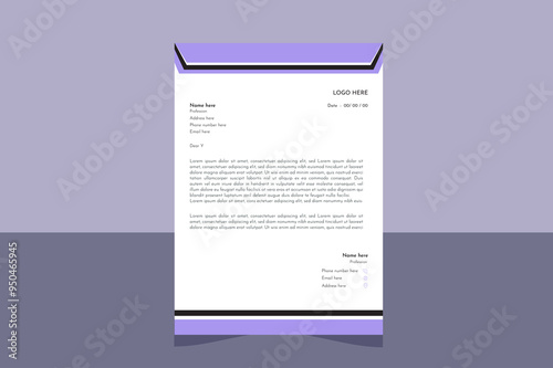 Photography Creative and modern corporate business latter head