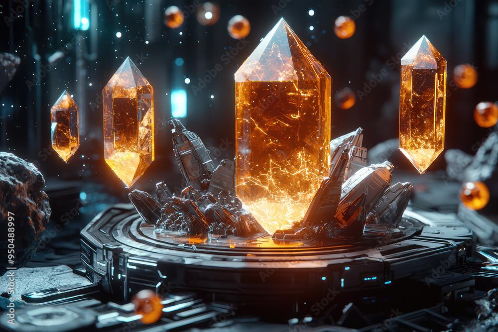 Explore the Glowing Secrets of a Futuristic Treasure, Radiating Energy and Knowledge from Beyond the Stars, Enigmatic and Alluring. Explore the Glowing Secrets of a Futuristic Treasure, Radiating Energy and Knowledge from Beyond the Stars, Enigmatic and Alluring.