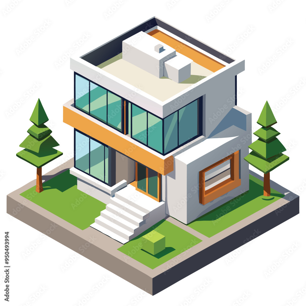 3d real estate illustration design 3d real estate illustration design