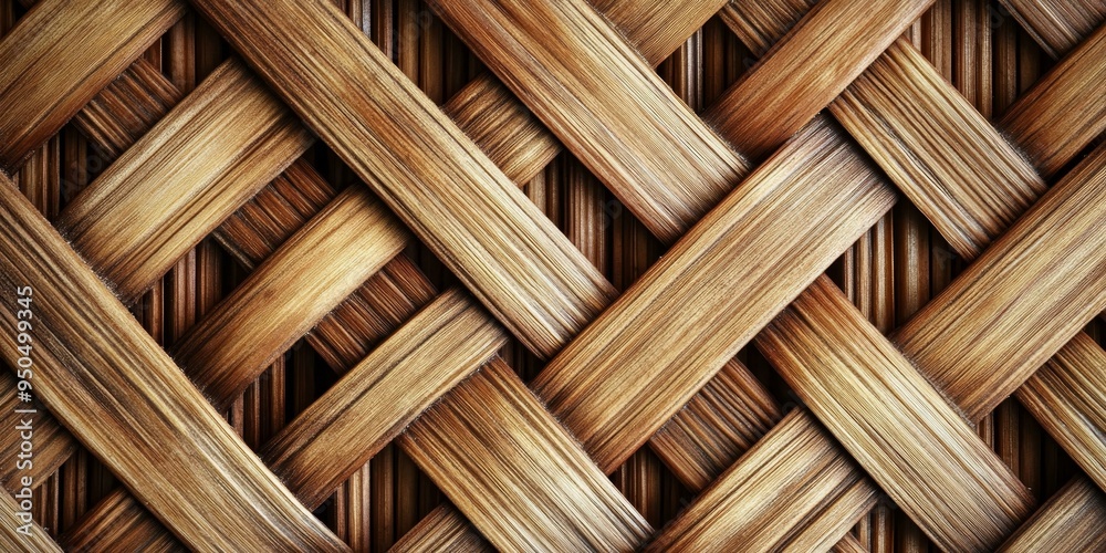 Woven wood pattern, natural texture. Woven wood pattern, natural texture.