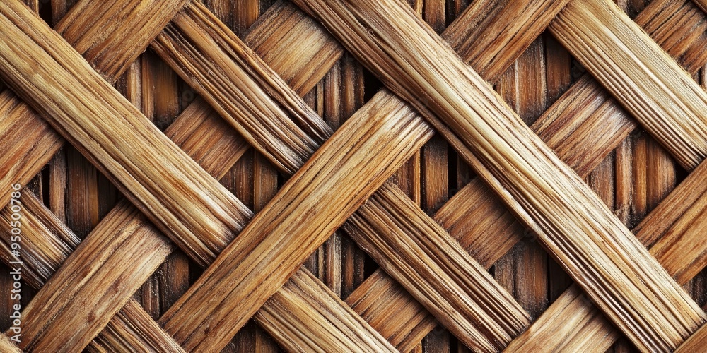 Interwoven natural wooden lattice texture. Interwoven natural wooden lattice texture.