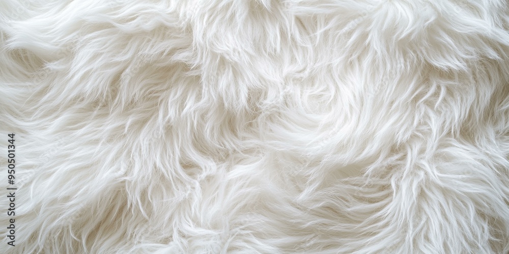 White fluffy fur texture background. White fluffy fur texture background.