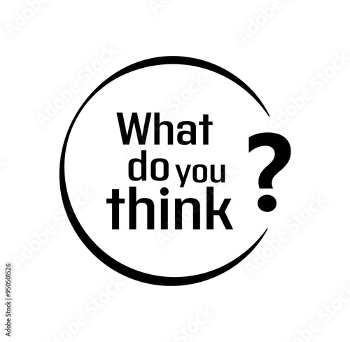 what do you think text information sign	