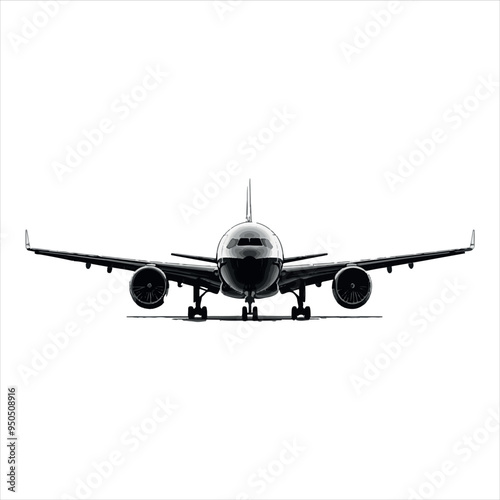 airplane isolated on white background