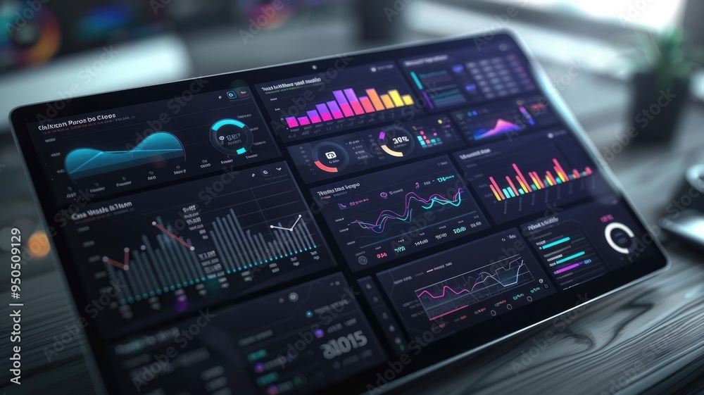 digital dashboard showcasing various interactive data analytics, including graphs, charts, and performance metrics. digital dashboard showcasing various interactive data analytics, including graphs, charts, and performance metrics.