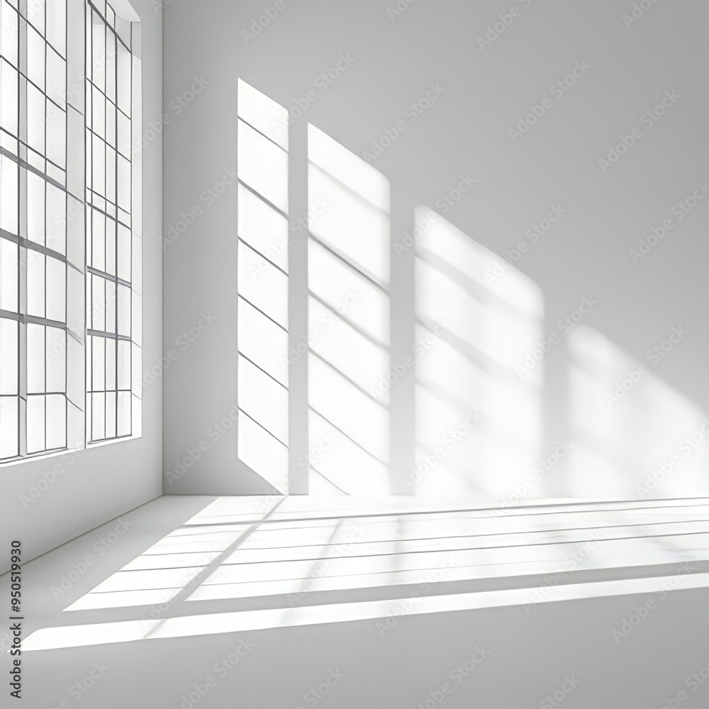 empty room with window