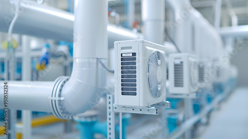 Industrial Water Condenser Pump and HVAC Air Conditioning System – Efficient Climate Control Solutions