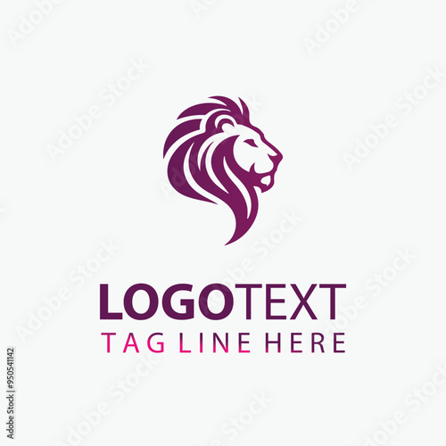 Elegant Lion Logo