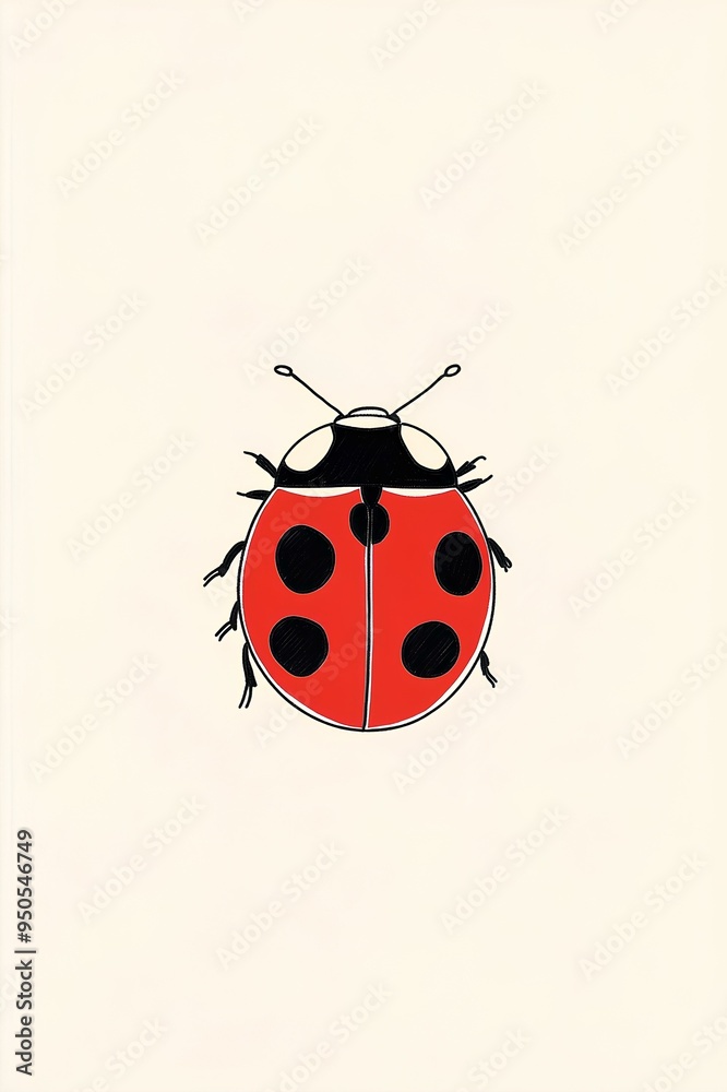 a minimalistic tattoo sketch of a ladybug with clean, simple lines. The design should emphasize the round, iconic shape of the ladybug with its distinctive spots. a minimalistic tattoo sketch of a ladybug with clean, simple lines. The design should emphasize the round, iconic shape of the ladybug with its distinctive spots.