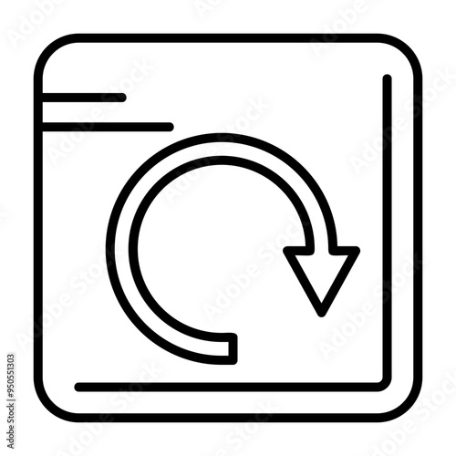 Redo Vector Icon Design