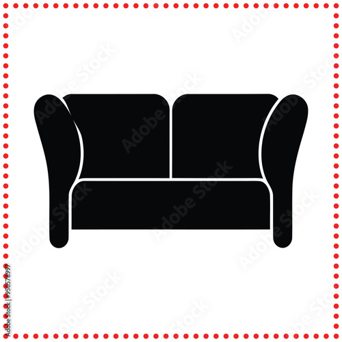 Classic Sofa Silhouettes   Vector Design for Cozy and Stylish Interiors