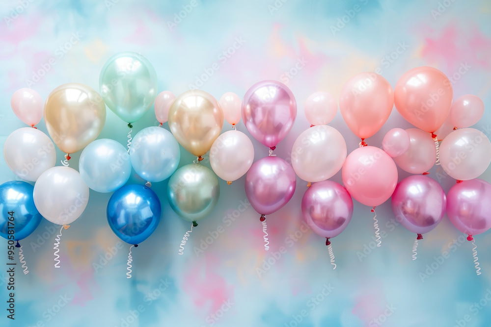 A vivid display of the word LOVE spelled out in iridescent white metallic balloons. The letters are arranged on a soft, pastel background, creating a cheerful and romantic atmosphere. A vivid display of the word LOVE spelled out in iridescent white metallic balloons. The letters are arranged on a soft, pastel background, creating a cheerful and romantic atmosphere.
