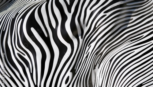 zebra skin topographic backgrounds and textures with abstract art creations random black and white waves line background