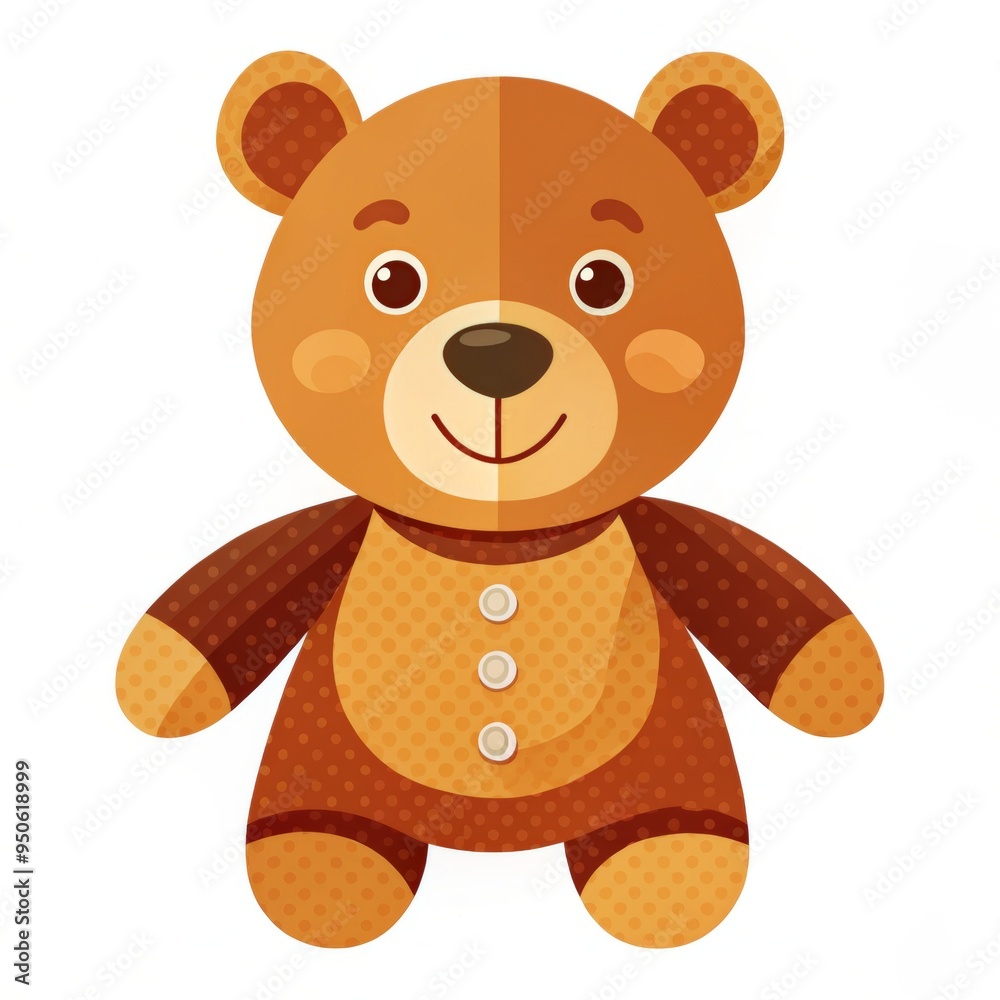 Teddy bear, cute plush toy Teddy bear, cute plush toy