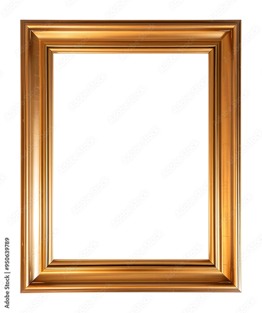 Bronze photo frame isolated on transparent background
Bronze photo frame isolated on transparent background