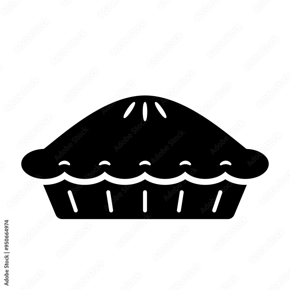 Pie icon logo isolated. Pie icon, bakery vector. Pie icon logo isolated. Pie icon, bakery vector.