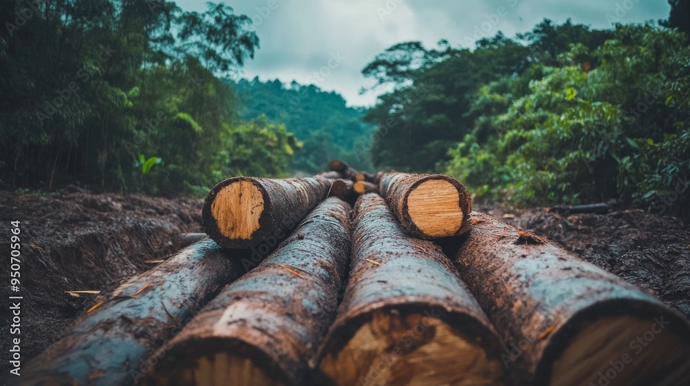Logging, deforestation, and climate.