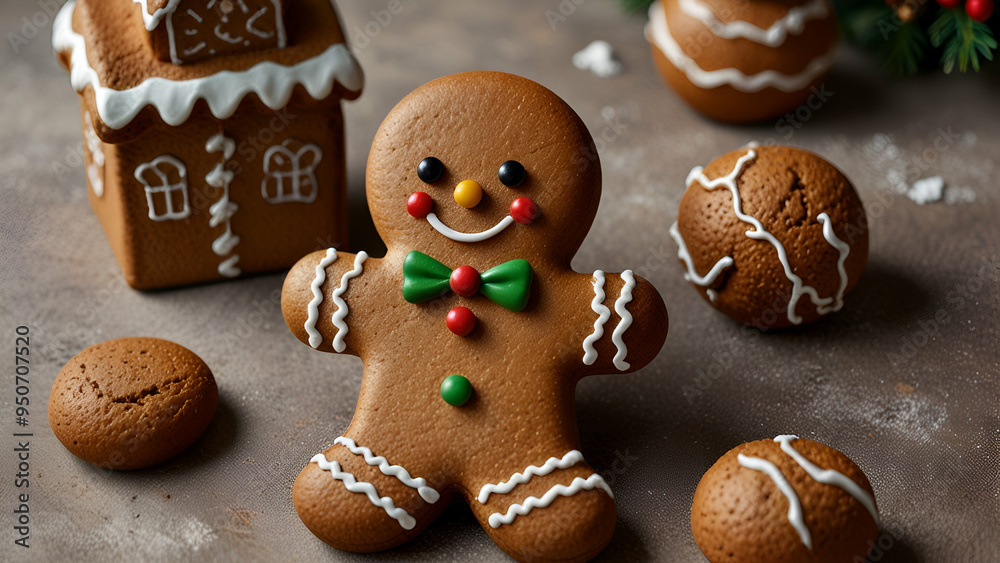 PNG gingerbread Christmas cartoon representation, featuring festive holiday designs. PNG gingerbread Christmas cartoon representation, featuring festive holiday designs.