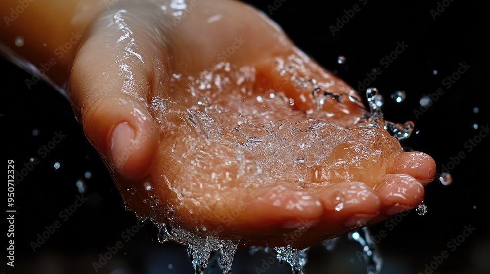 Fototapeta premium Understanding Water Retention and Its Effects on the Body