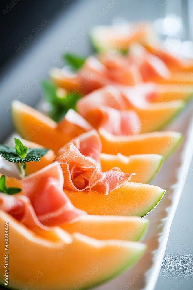Refreshing Melon and Prosciutto Platter Refreshing Melon and Prosciutto Platter