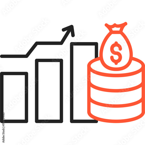 Business Intelligence Vector Icon Design