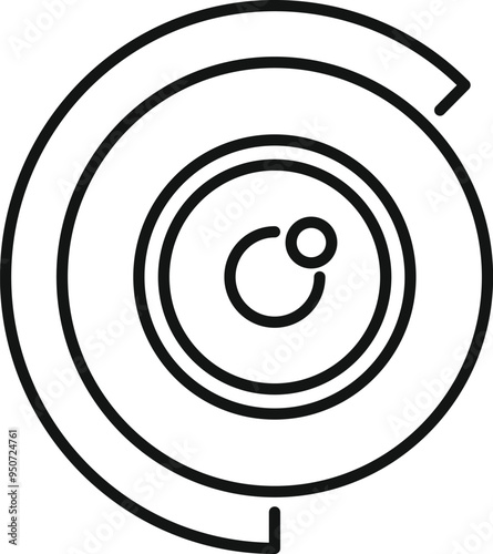 Camera lens is focusing on object, viewfinder, zoom, capturing moment