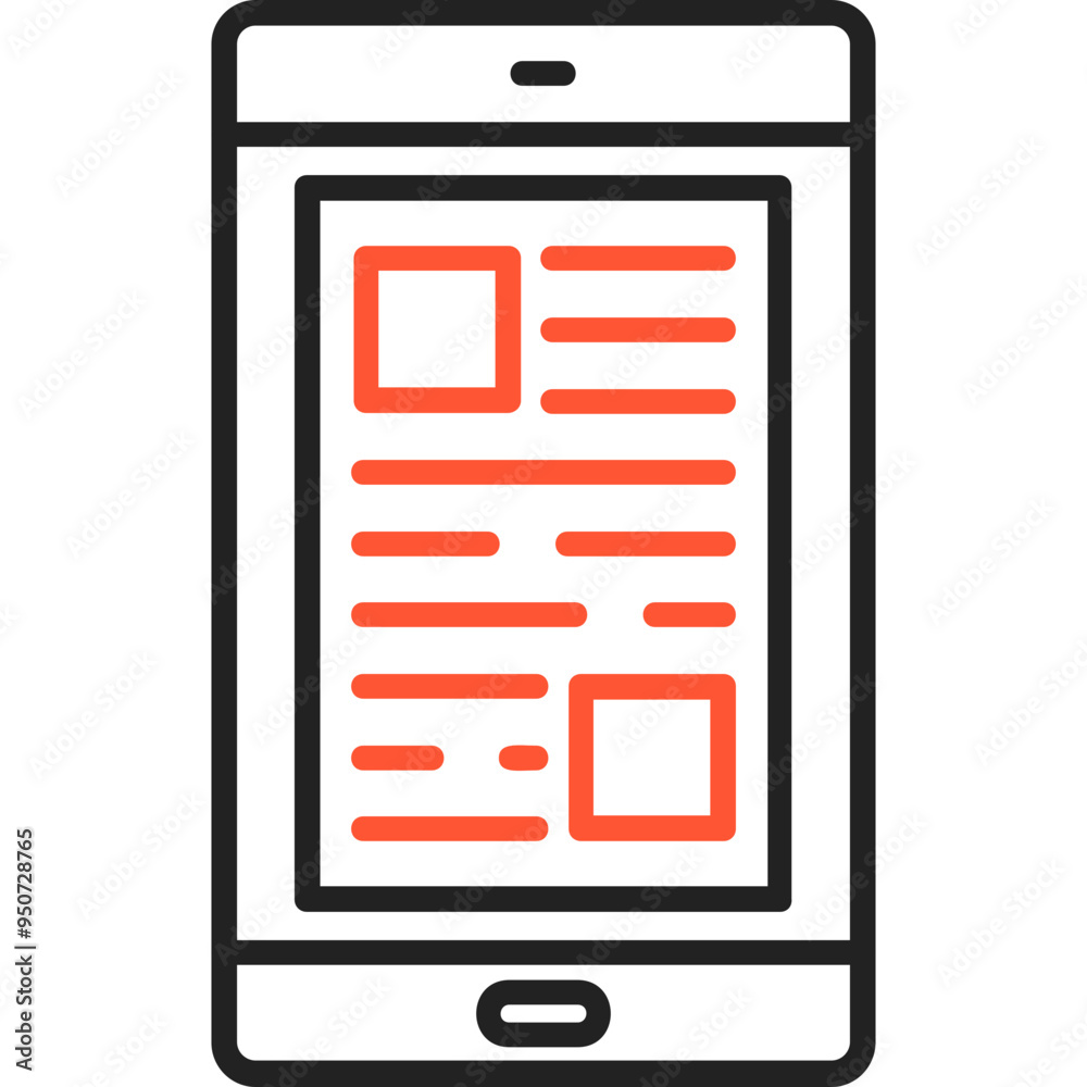 News Vector Icon Design