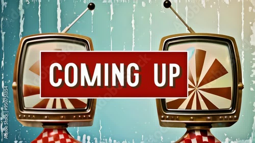 Coming Up Logo Banner for TV