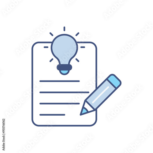 Creative Writing vector icon