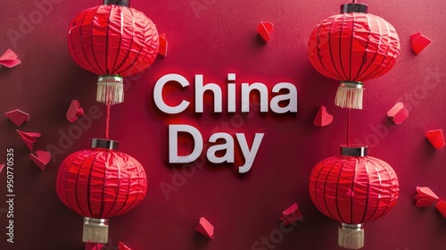 National pride: China day, rich history, culture, and achievements of chinese nation with vibrant festivities, traditional performances, and a journey towards modernity photo