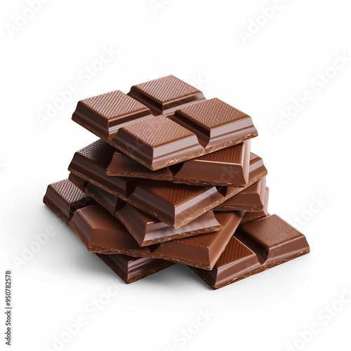 chocolate pieces