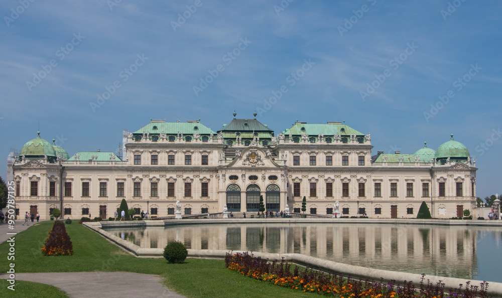 Fototapeta premium Upper Belvedere (Wien, Austria)